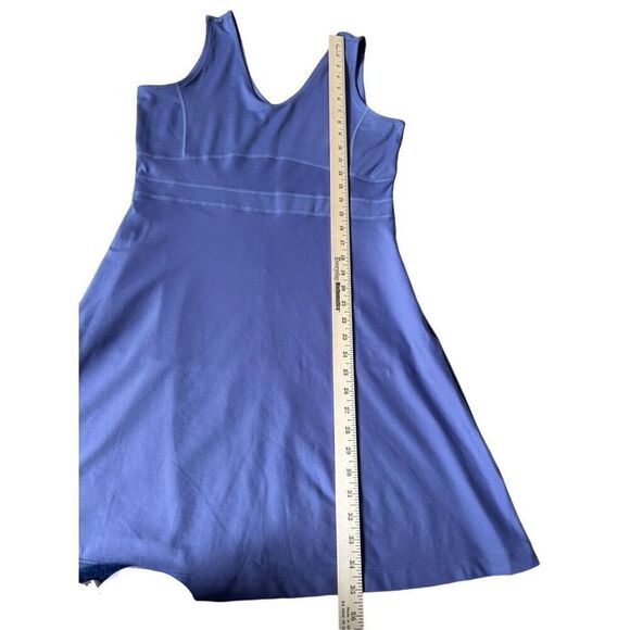 Title Nine Dream V Neck Dress Purple size M Athleisure Solid - Picture 5 of 7